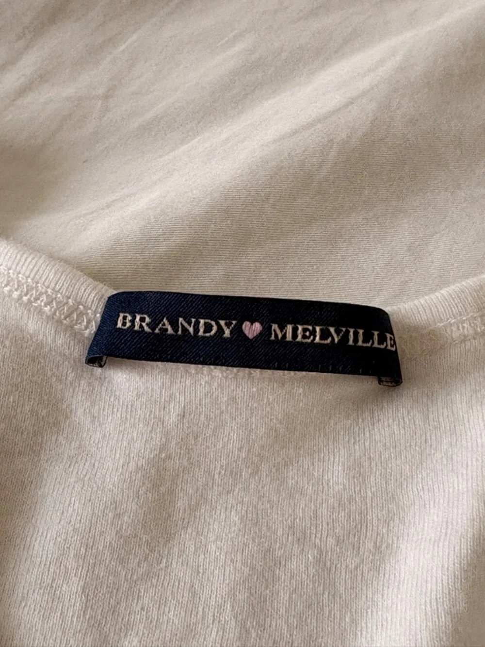 Brandy Melville White Tank Top - Picture 4 of 5